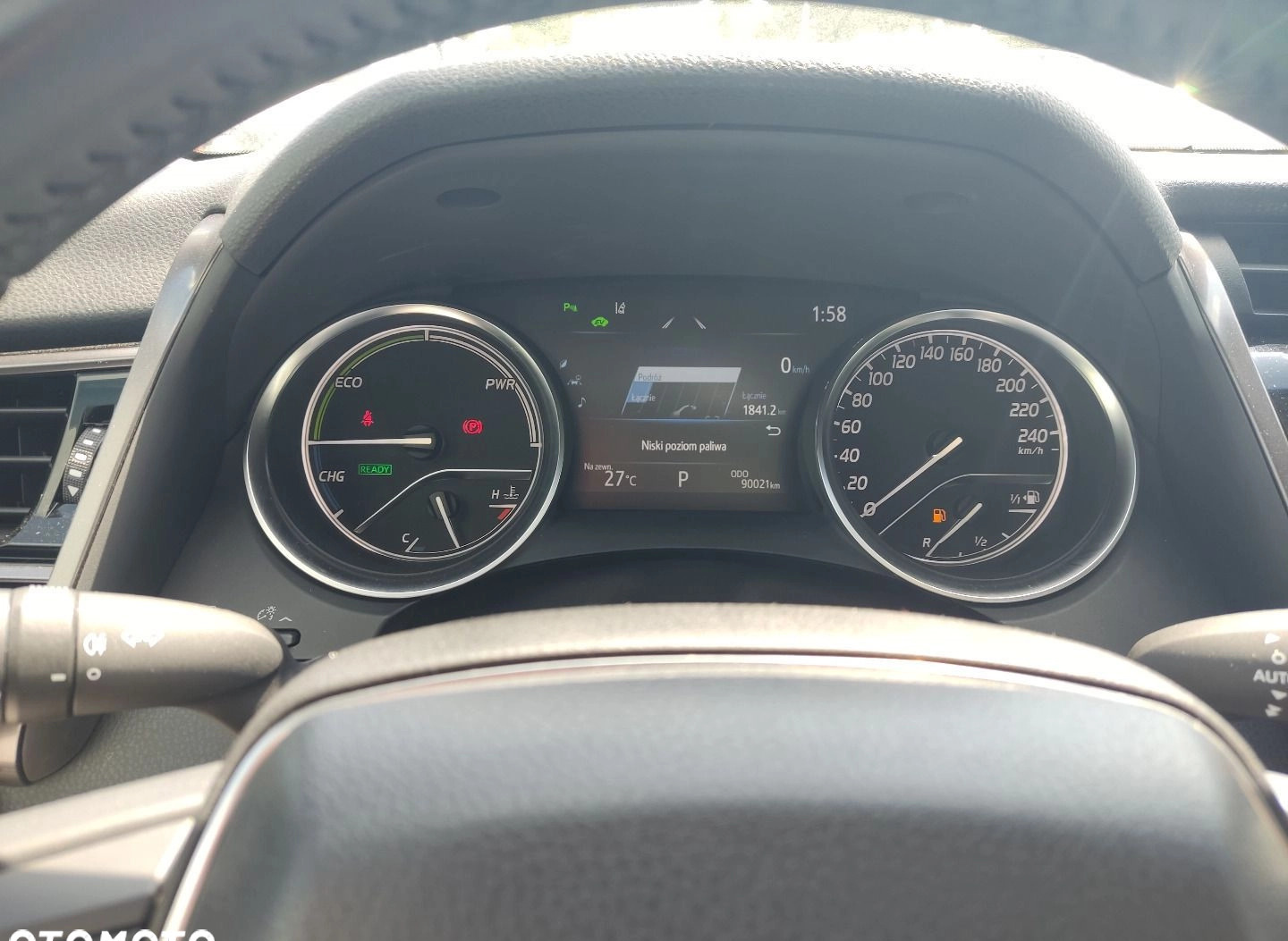 Toyota Camry cena 115900 przebieg: 90021, rok produkcji 2020 z Cedynia małe 137